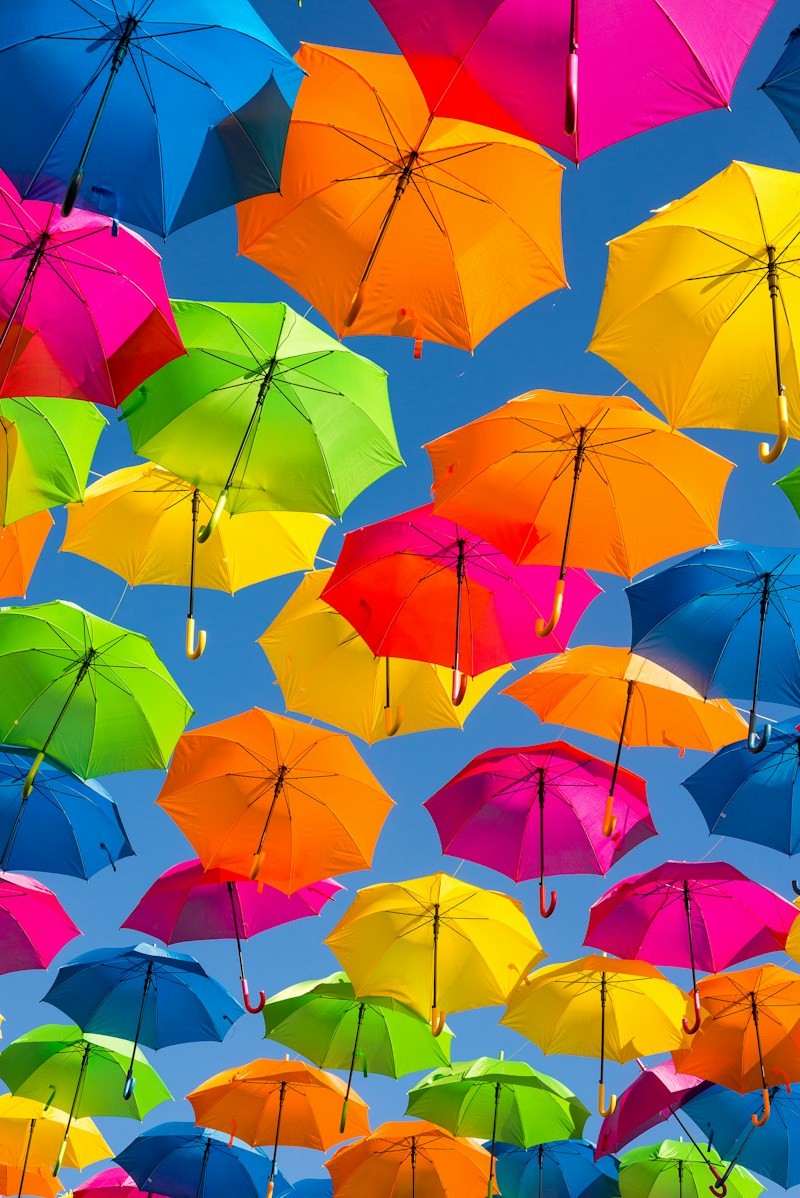 儿童雨伞 半自动 卡通手柄